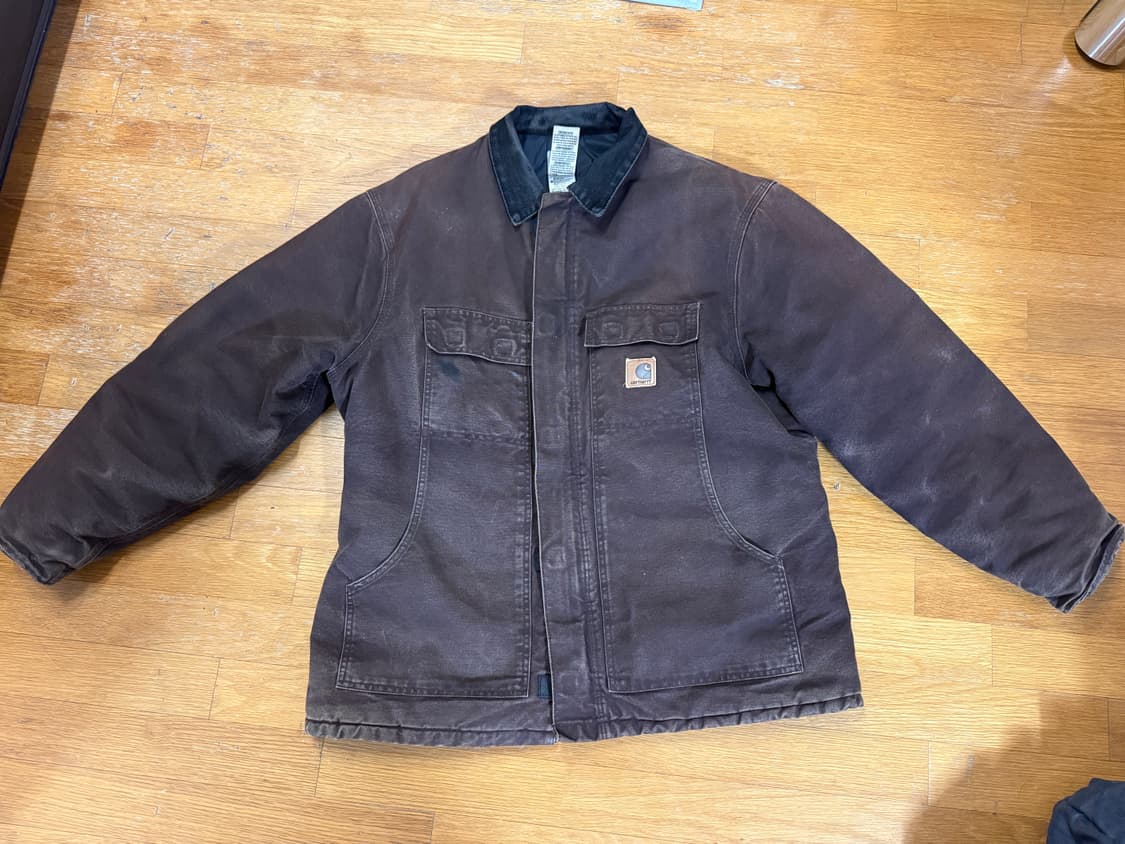 칼하트 트레디셔널 자켓 C26_다크브라운 (XL) 상품이미지1