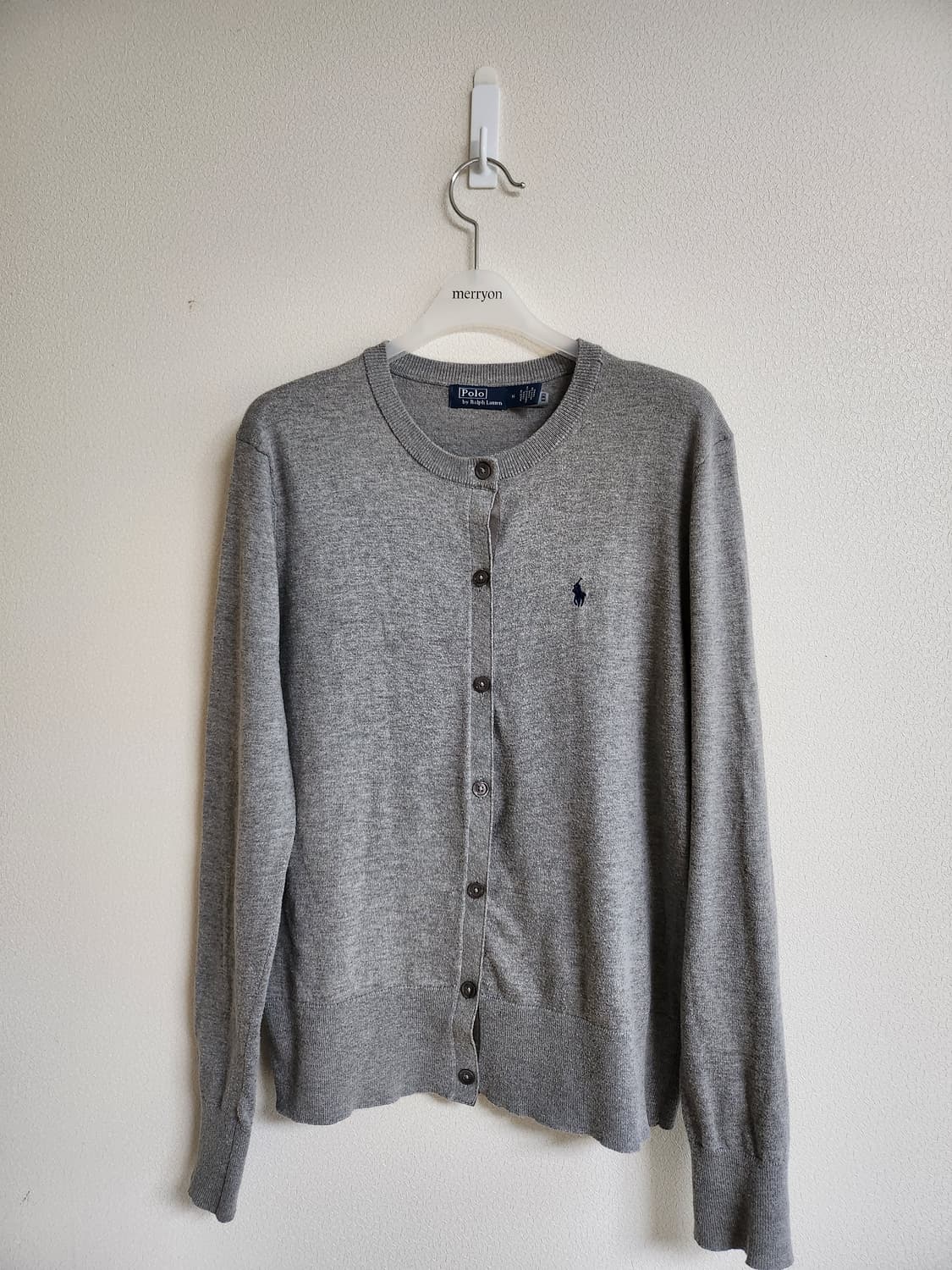 폴로랄프로렌 라운드가디건 (M 상품이미지2