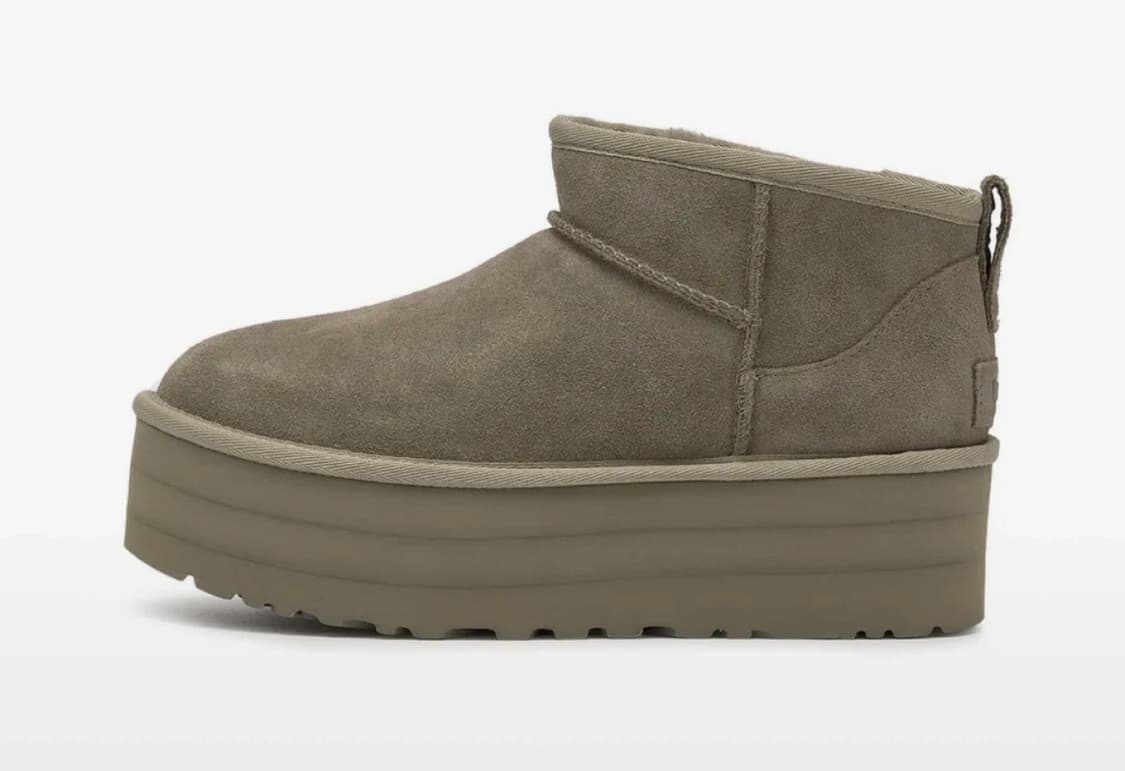 UGG 어그 클래식 울트라 미니 플랫폼 부츠, 모스그린 250 상품이미지1