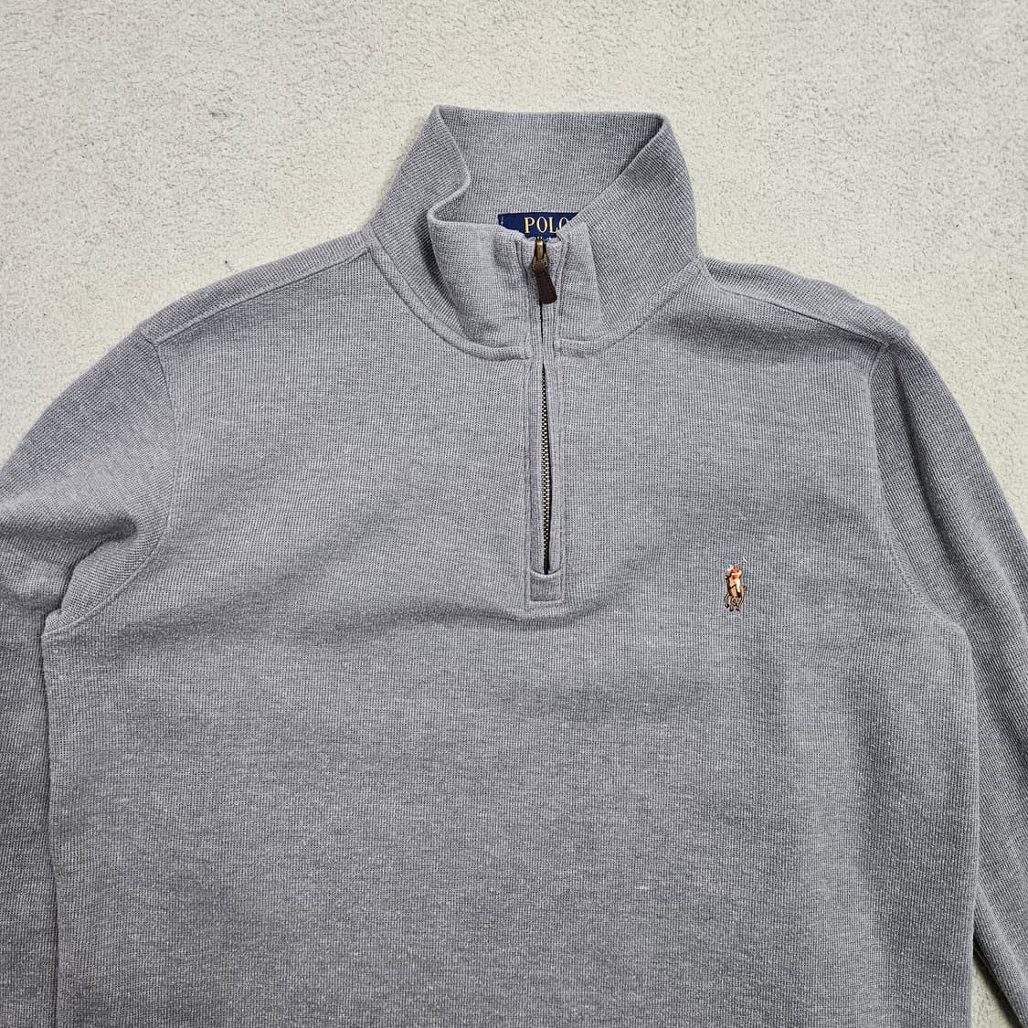 폴로 랄프 로렌 신형 QR 반집업 니트 S 상품이미지4