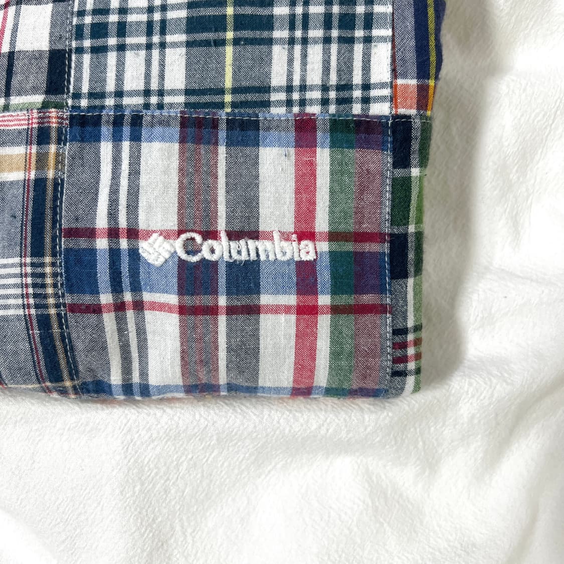 check-patch shirt 상품이미지2