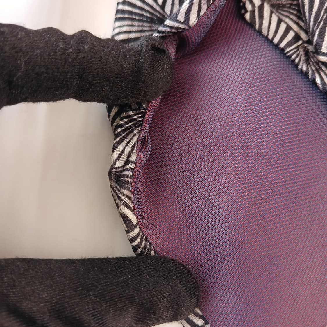 샤를주르당(찰스주르당) 실크 블랙 넥타이 9.6cm B등급 A18930
 상품이미지8