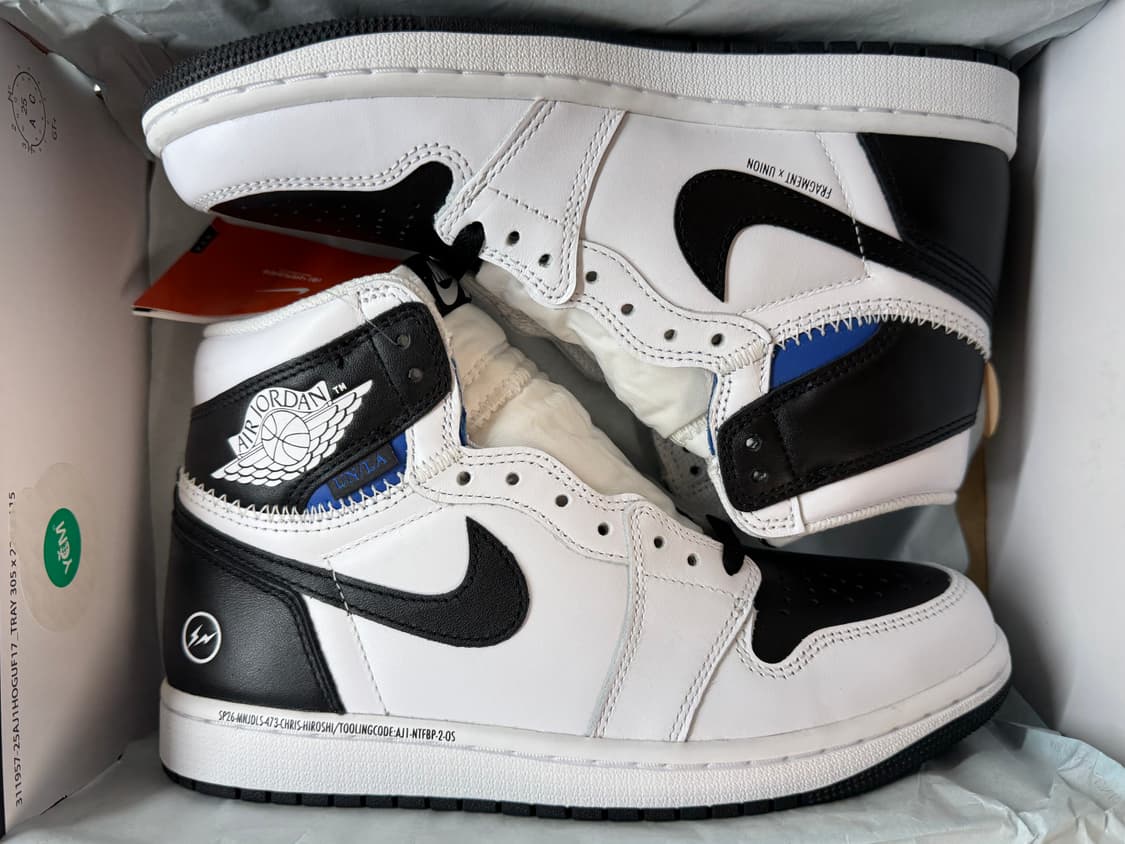 조던 1 x 프라그먼트 x 유니온 LA 하이 OG SP 상품이미지4