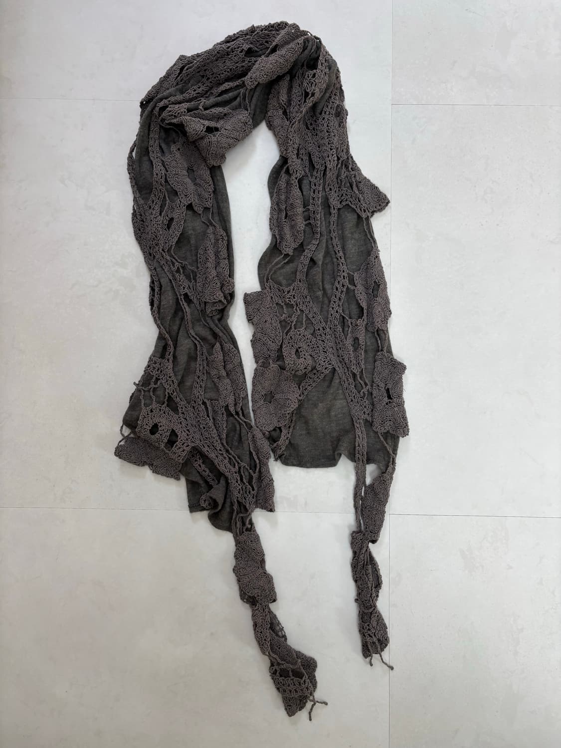 GRUNGE DRAPE SCARF 상품이미지1