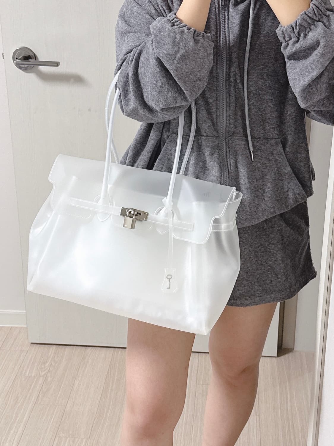 당일발송✨ 핀터감성 고급TPU 젤리버킨 젤리백 펄킨백 상품이미지6