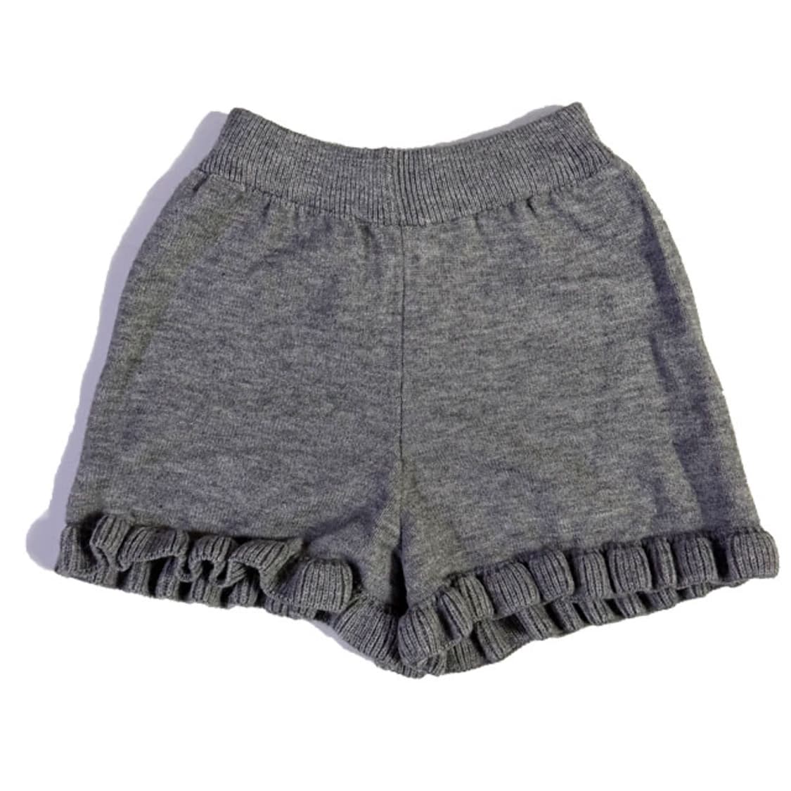 새상품 니트 프릴 반바지 (그레이) 상품이미지1