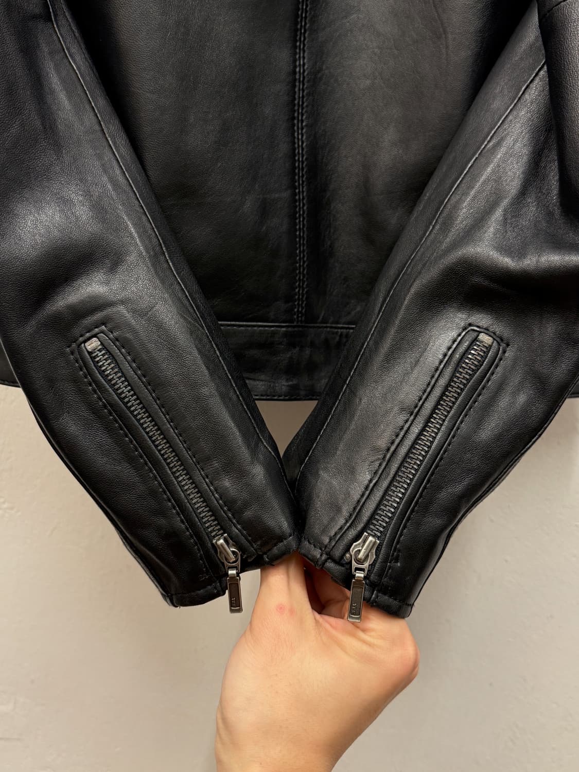 LIUGOO TOKYO Lambskin Single Riders Jack 상품이미지6