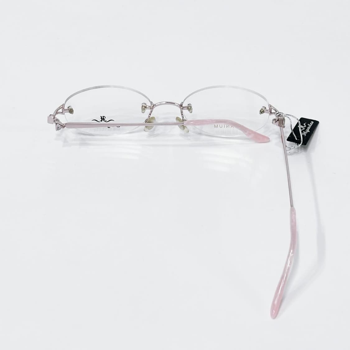 HYADES 핑크 무테 데드스탁 빈티지안경 상품이미지4