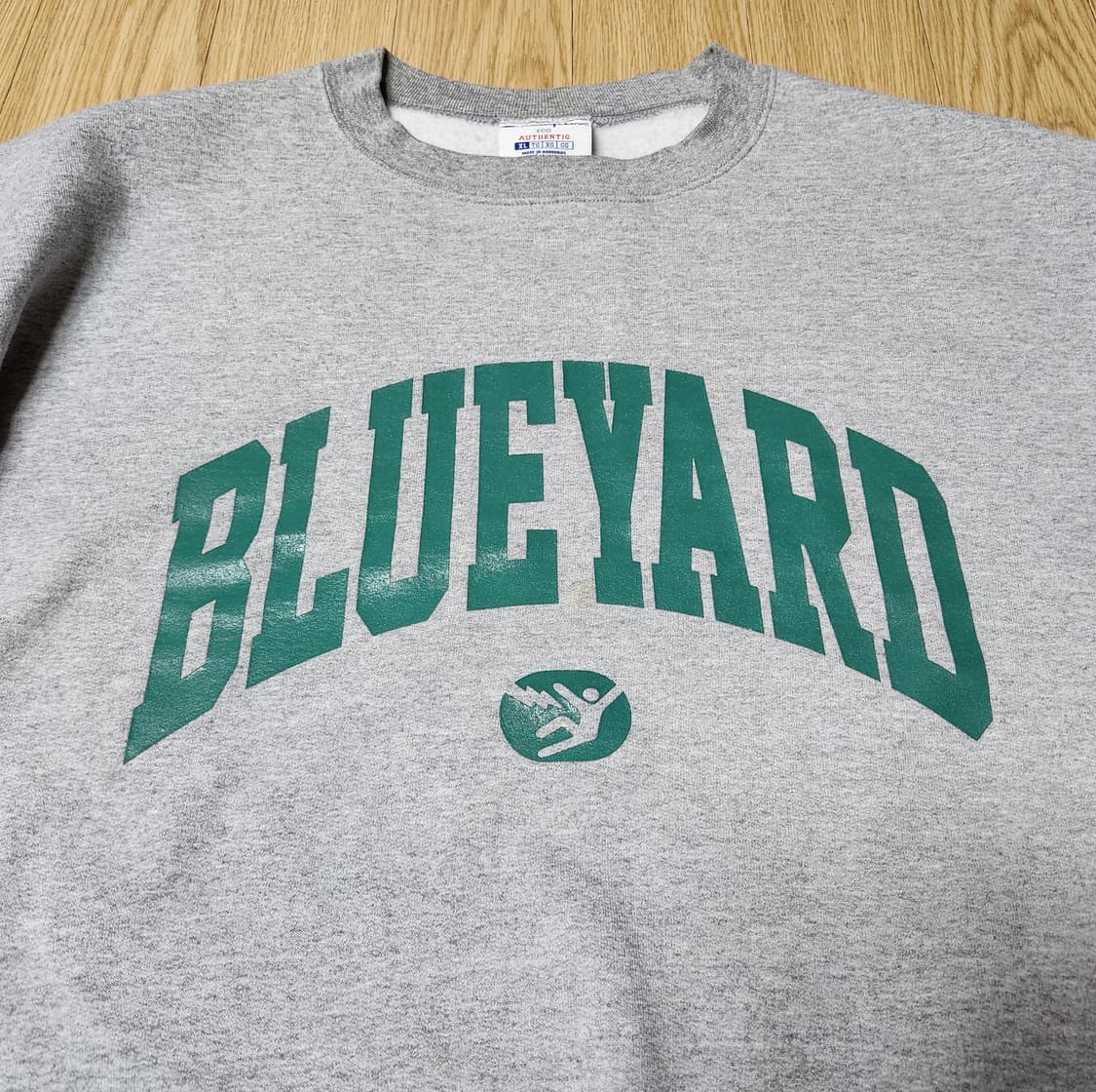 CHAMPION 챔피온 X 블루야드 스펠아웃 맨투맨, 스웻셔츠 XL 상품이미지3