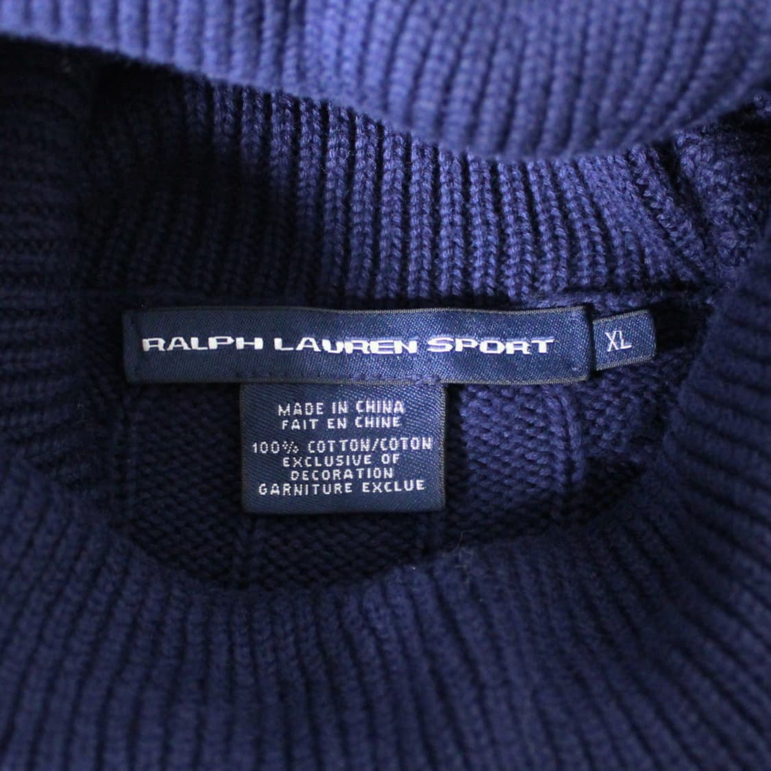 00's Polo 폴로 랄프로렌 케이블 터틀넥 니트 상품이미지3