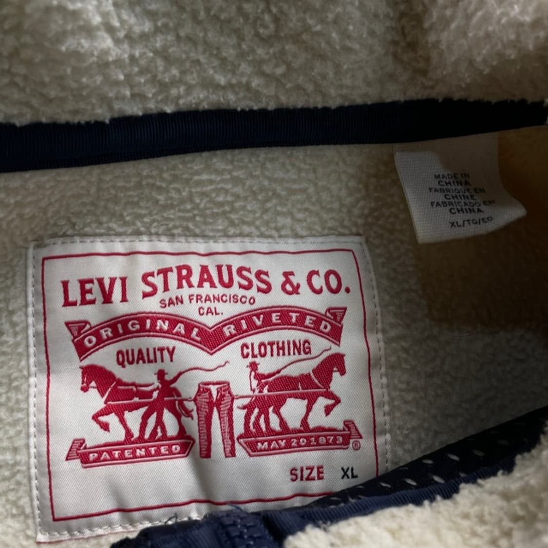 105 리바이스 후리스 자켓 상품이미지3