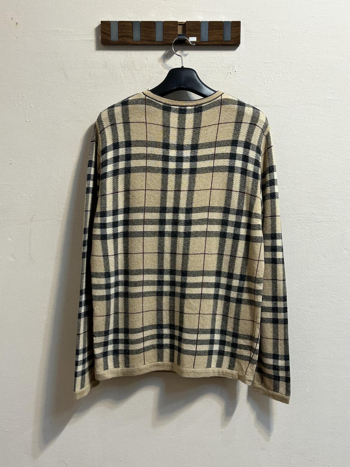 버버리 런던 클래식 체크 울 니트 상품이미지5