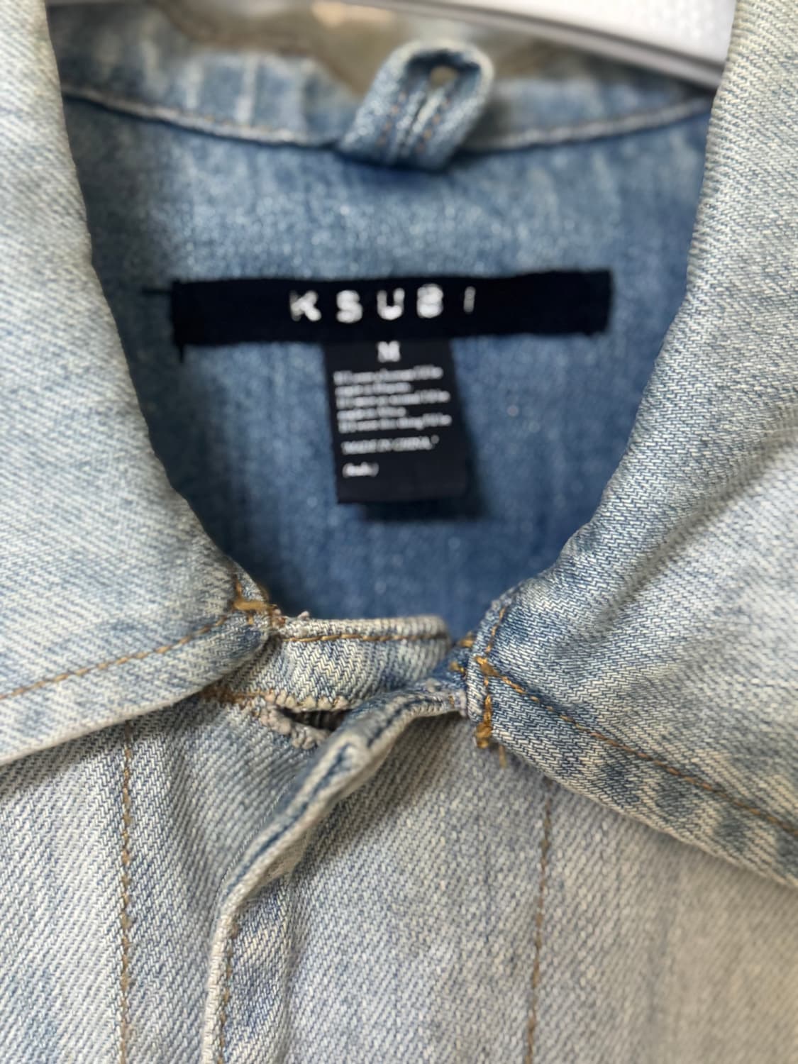 Kusbi 스터드 데님자켓 상품이미지3