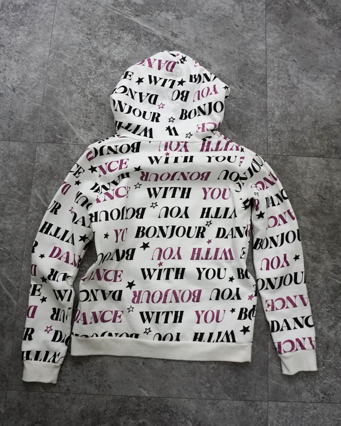 La Petit Lilly Lettering Hoodie 상품이미지2
