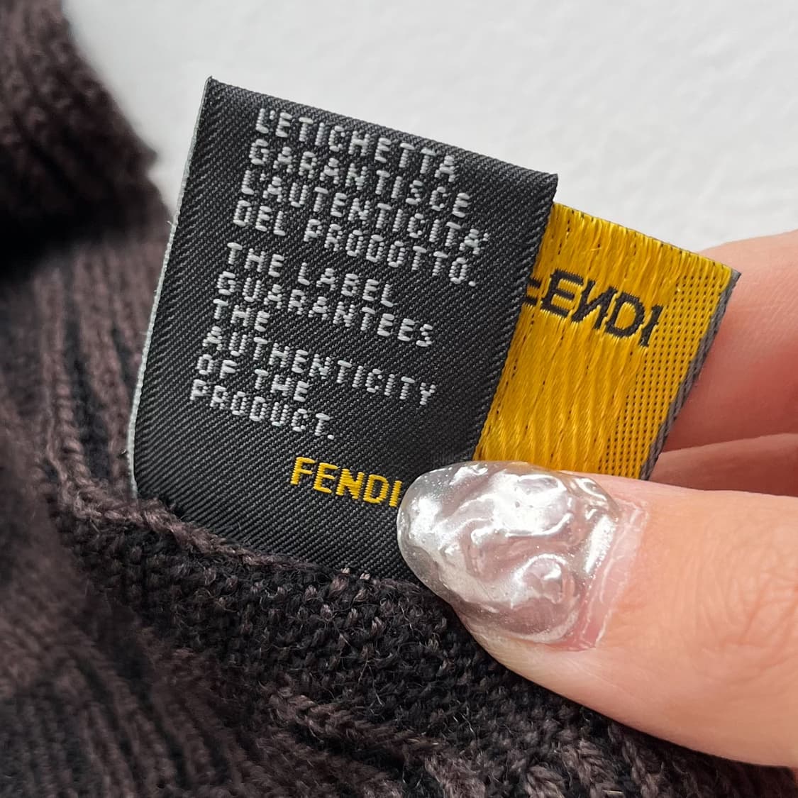 펜디 오리지널 FF로고 주키노 모노그램 울 머플러 상품이미지10