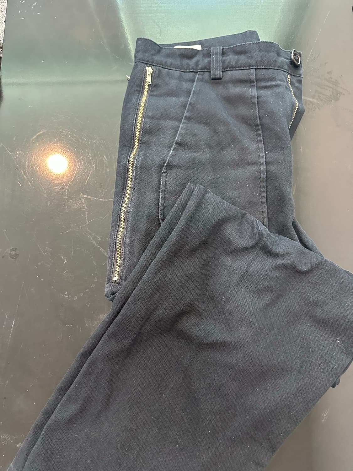 Aieul fipp trousers_navy 상품이미지2