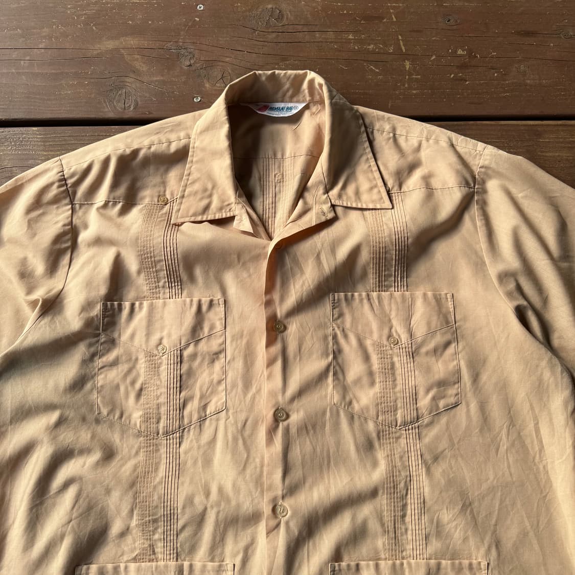 70s 빈티지 구아야베라 셔츠 (XL)  상품이미지2
