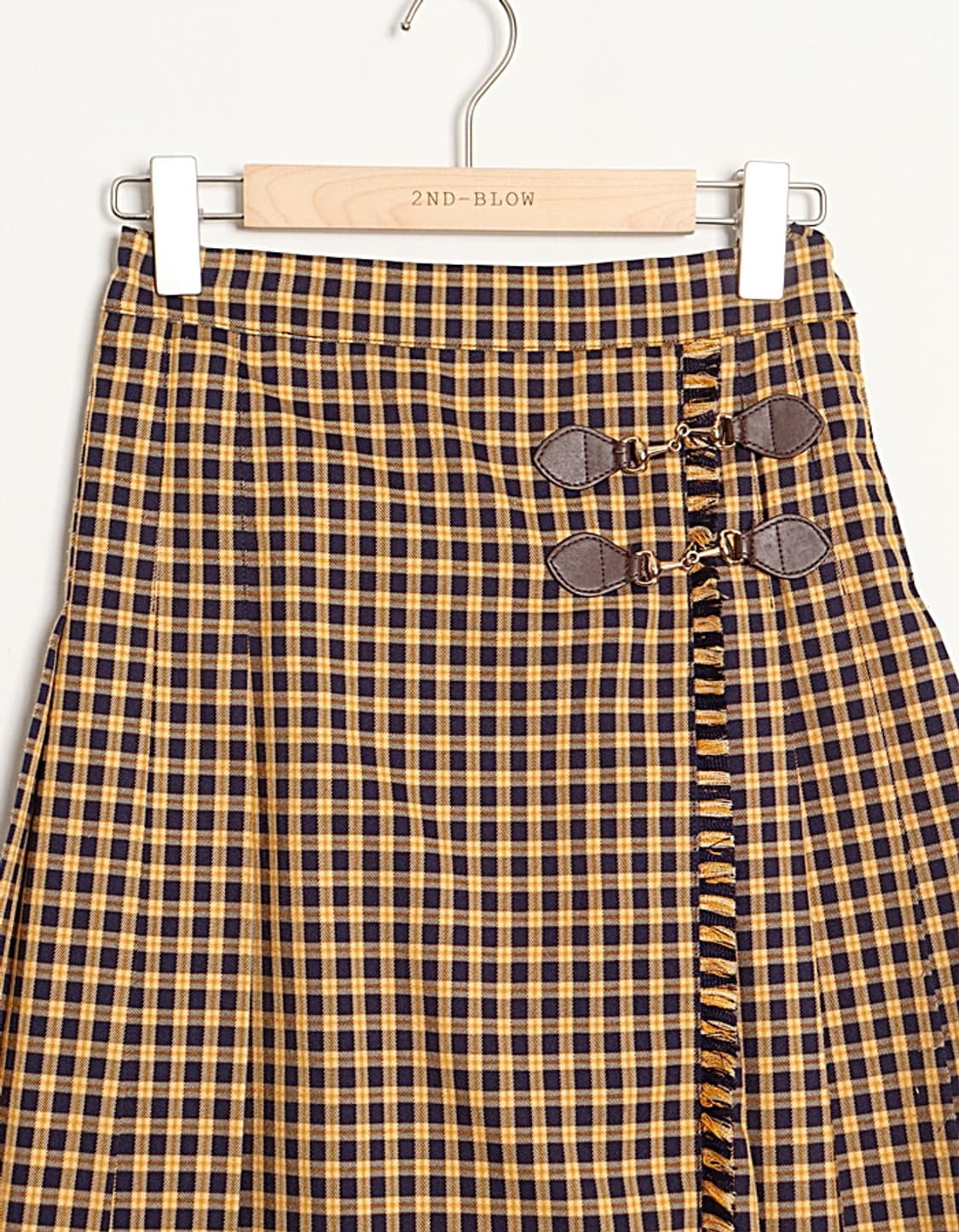 F.i.n.t Check Skirt (26~27) 상품이미지2