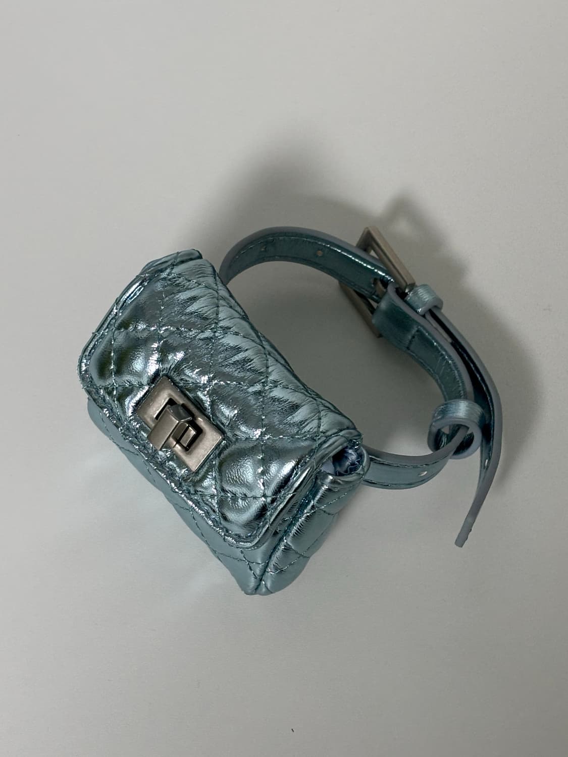 스컬프터 지갑 coin purse metalic blue 상품이미지2