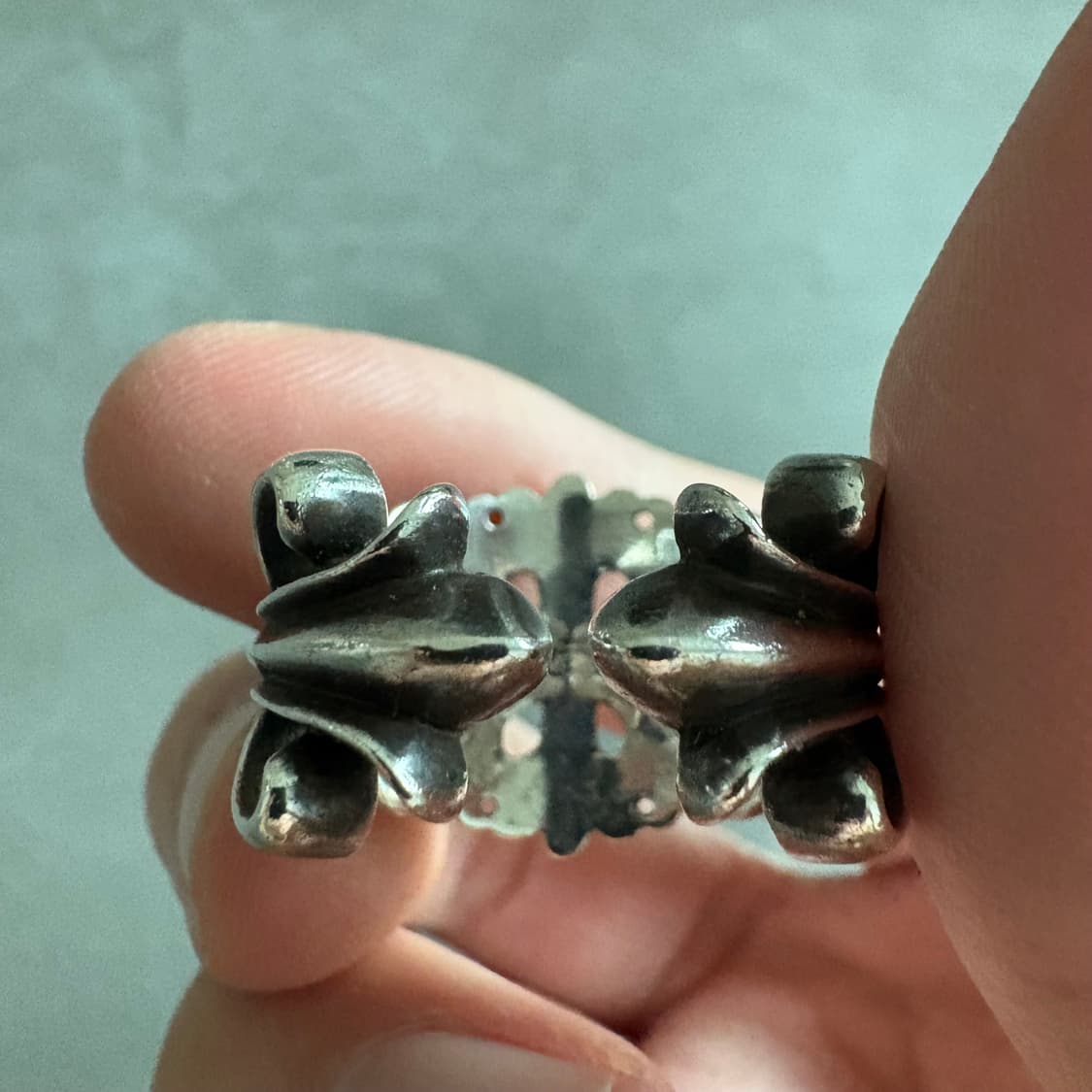 크롬하츠 더블 플로랄 링 us 9.5 반지 상품이미지6