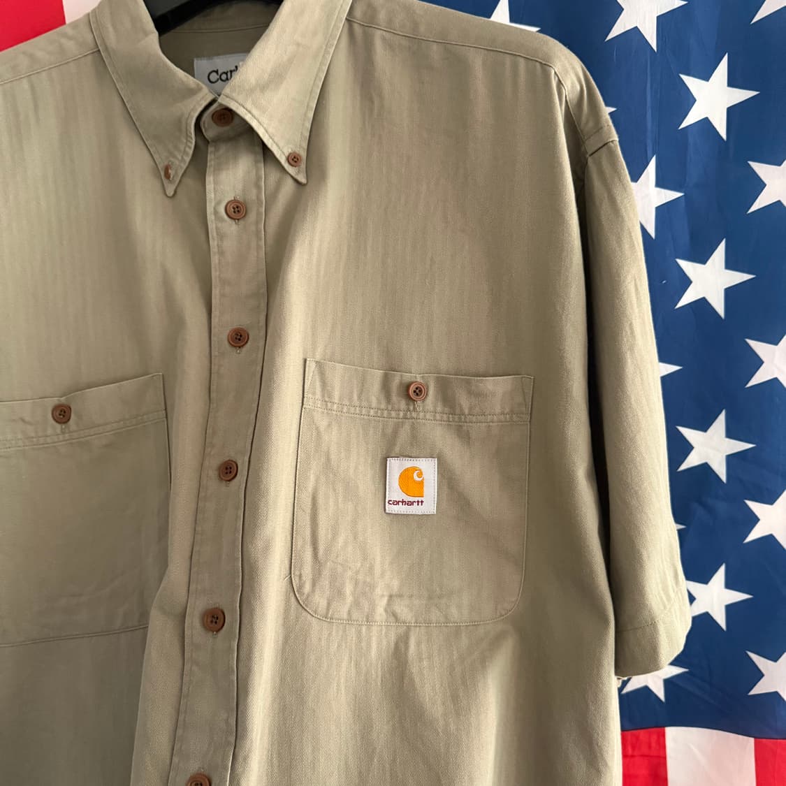 [XL] 칼하트 carhartt 리메이크 반팔 셔츠 - 49 상품이미지5