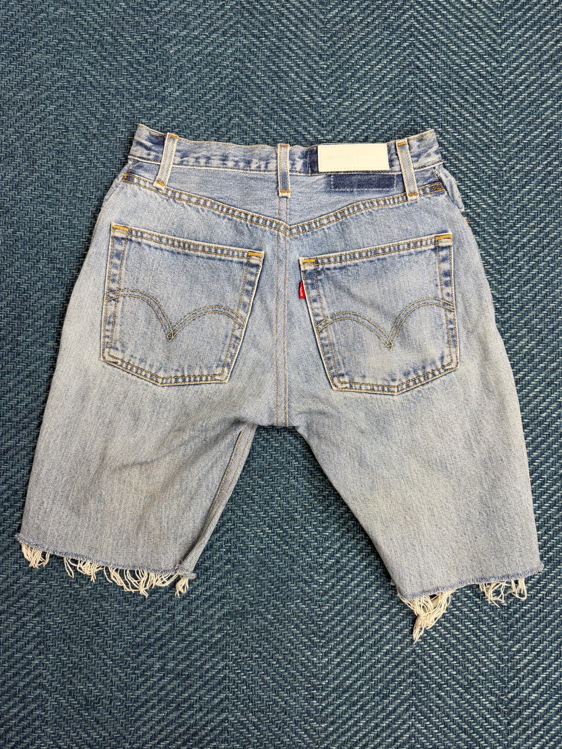 [RE/DONE x Levi's] 리던 리바이스 리컨스트럭티드 데님 쇼츠 상품이미지2
