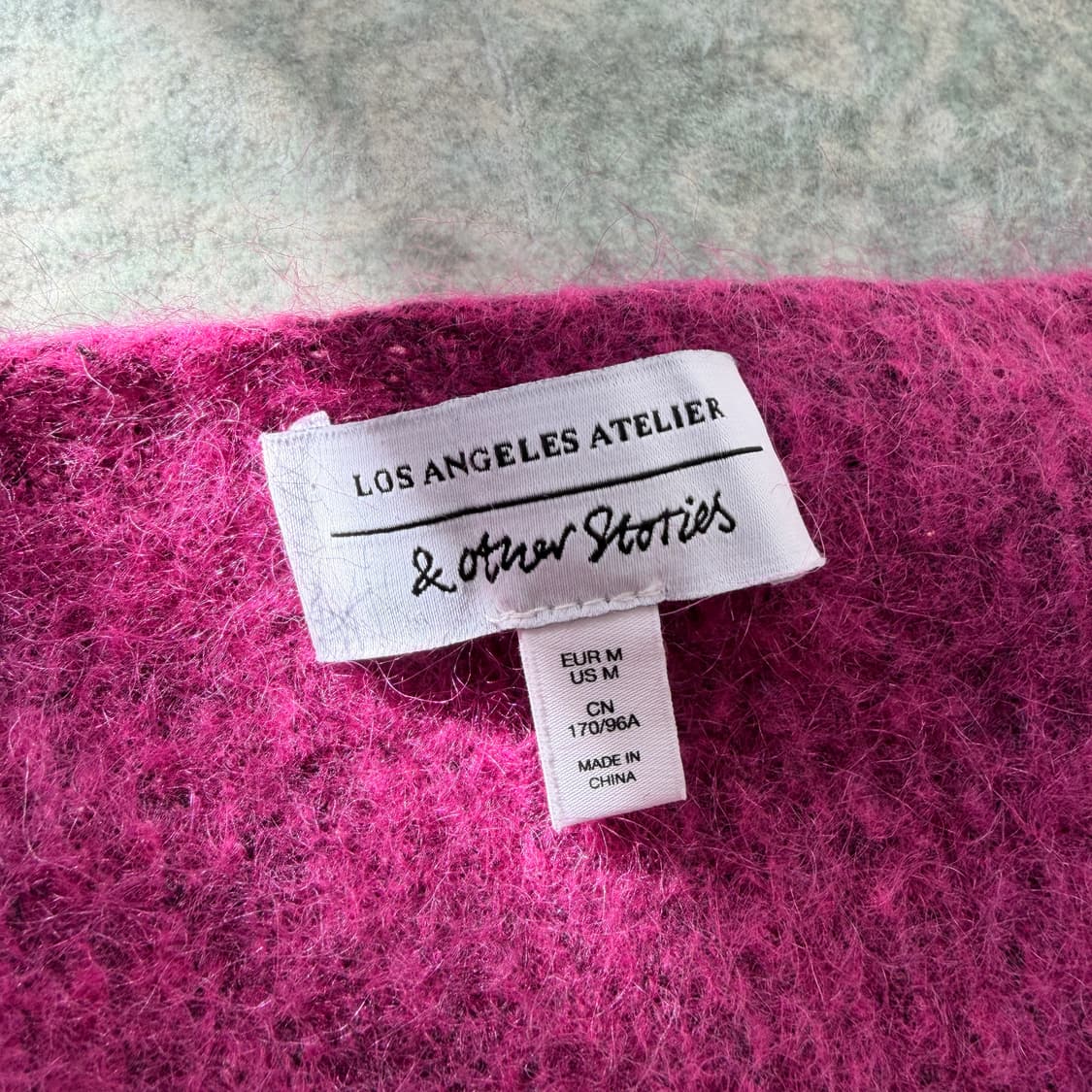 [M] 앤아더스토리즈 모헤어 니트 상품이미지7