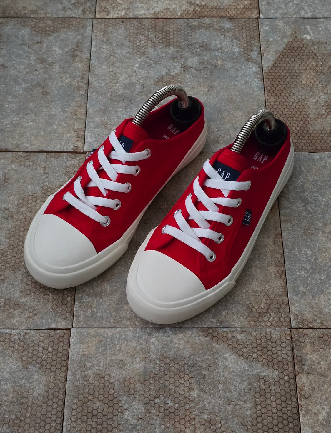 (240)갭 레드 뮬 상품이미지1