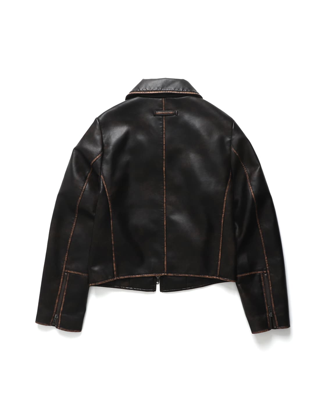 MOUSSY Faux Leather Minimal Jacket 상품이미지4