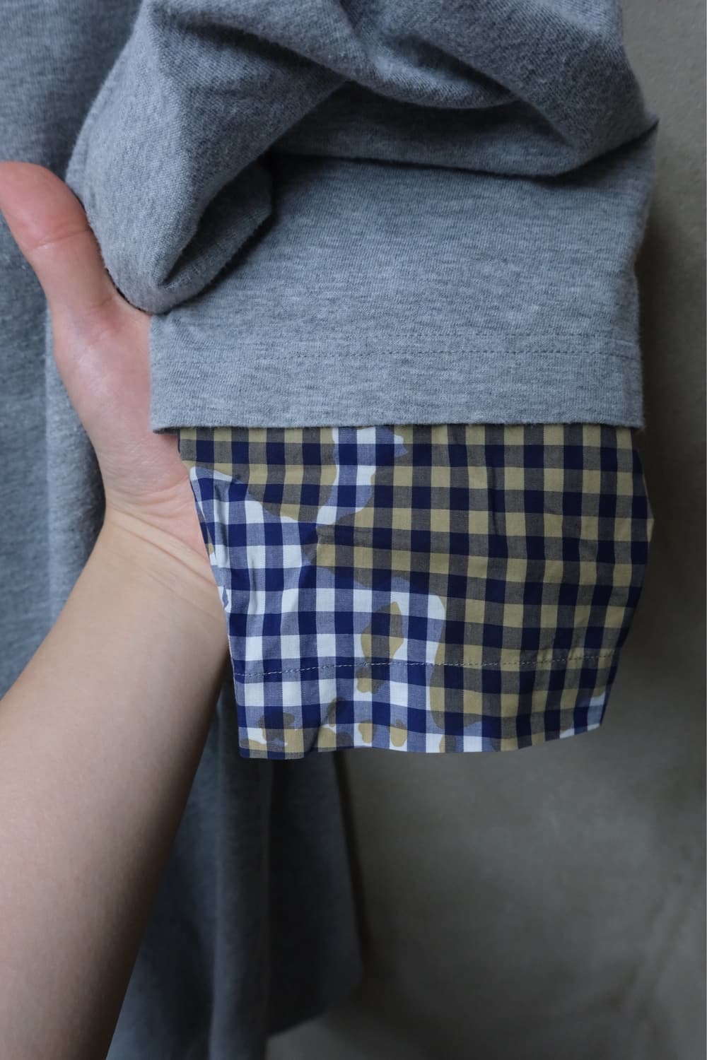 Comme des garcons shirt 레이어드 티셔츠 m 상품이미지5