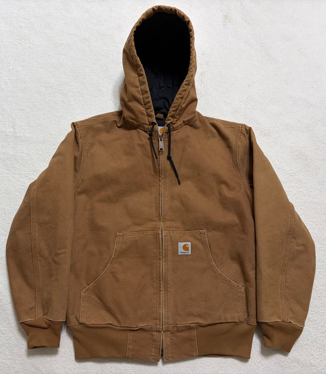 [XS] 칼하트 포 우먼 액티브 자켓 WJ130 (카멜 브라운) 상품이미지1