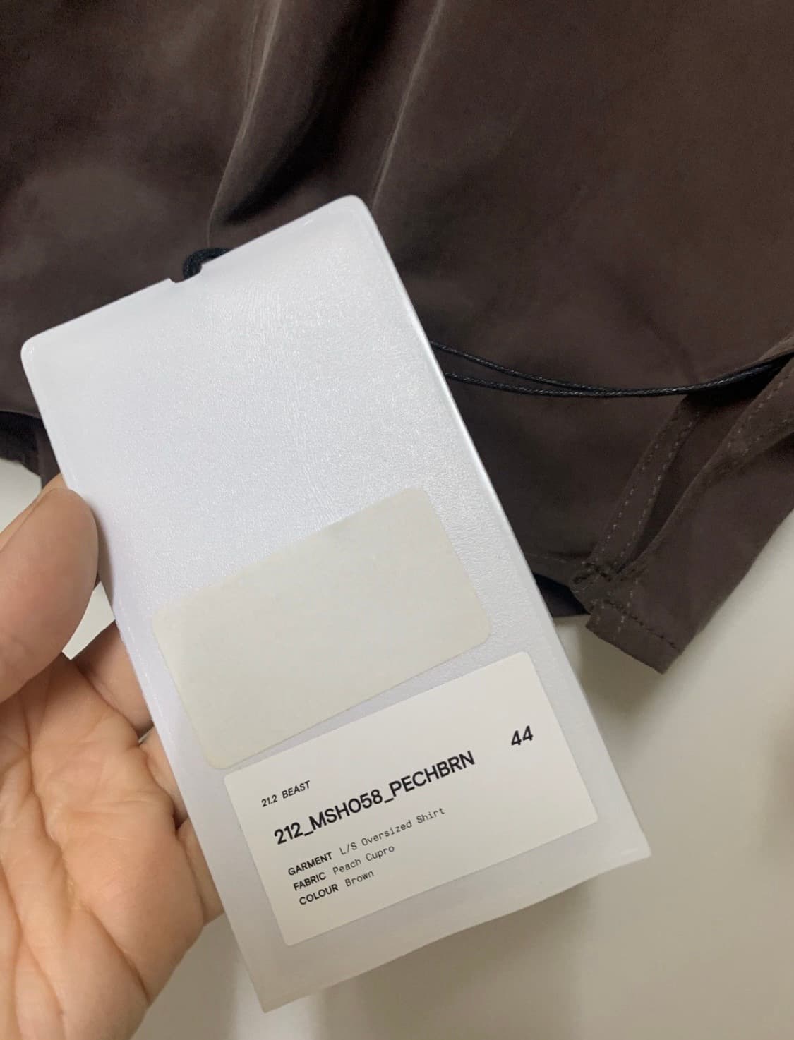 Sonf for the mute 송포더뮤트 오버 셔츠 상품이미지3