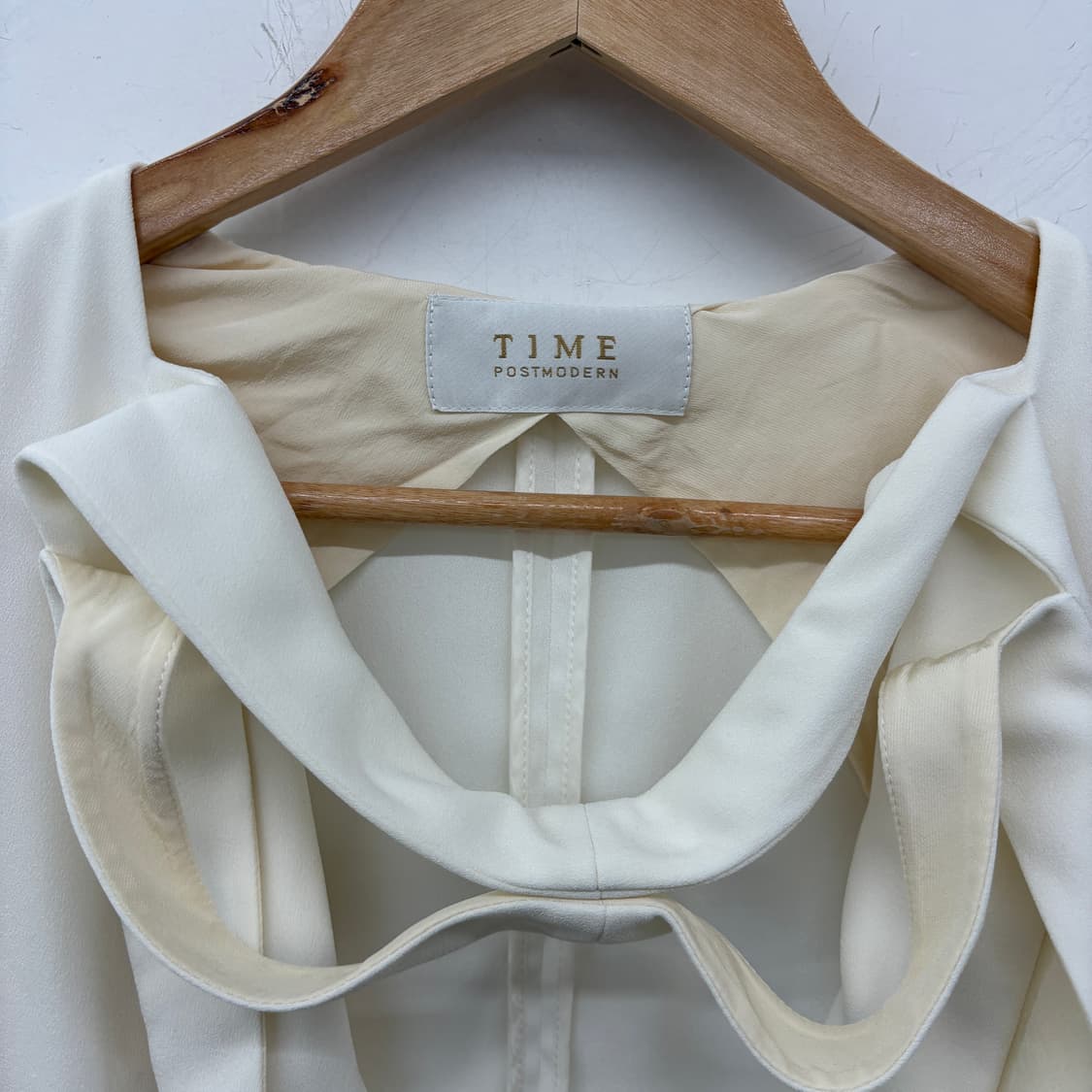 TIME 타임 아이보리 여성 자켓 M 상품이미지3