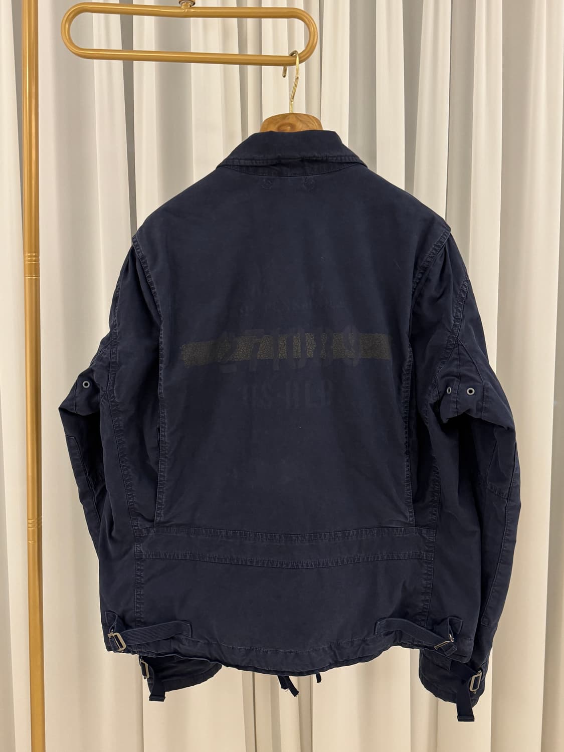폴로 랄프로렌 네이비 A2 덱자켓 L 상품이미지3