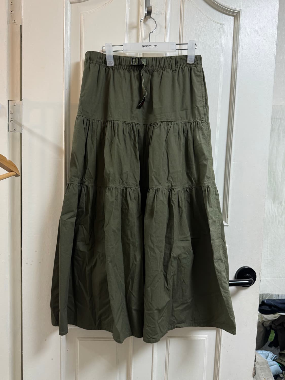 그라미치 Gramicci USA 올리브 롱스커트 상품이미지1