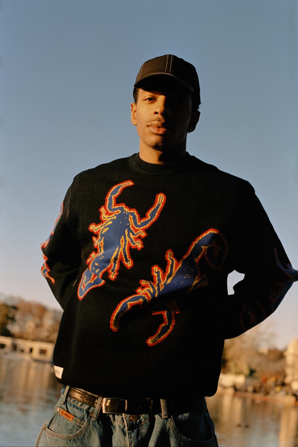 BUTTER GOODS Scorpion 니트 스웨터 상품이미지1