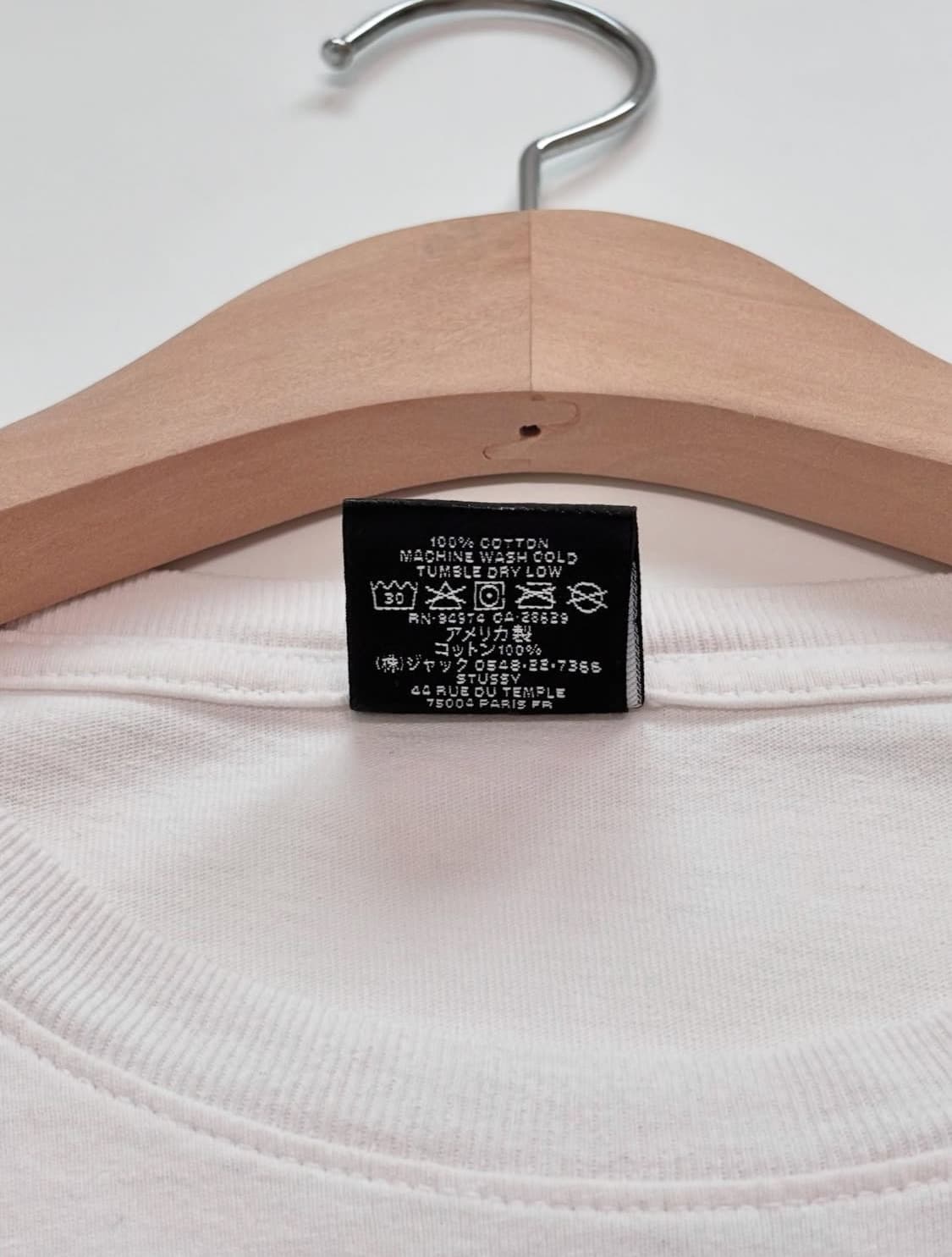 Stussy X Ourlegacy 스투시 X 아워레가시 화이트 티셔츠 상품이미지6