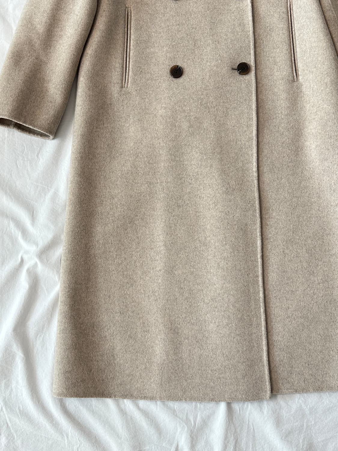 쉬즈미스 모캐시미어 더블롱코트 상품이미지3