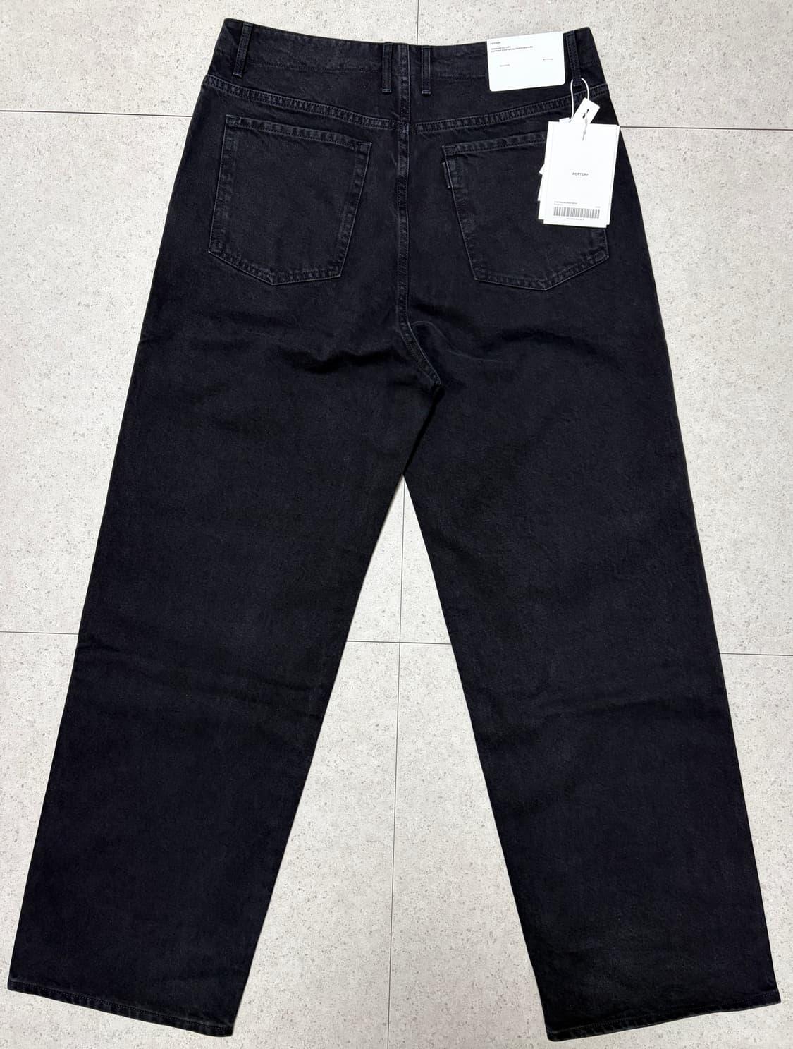 One Washed Wide Denim (New) - Blue Black 상품이미지2