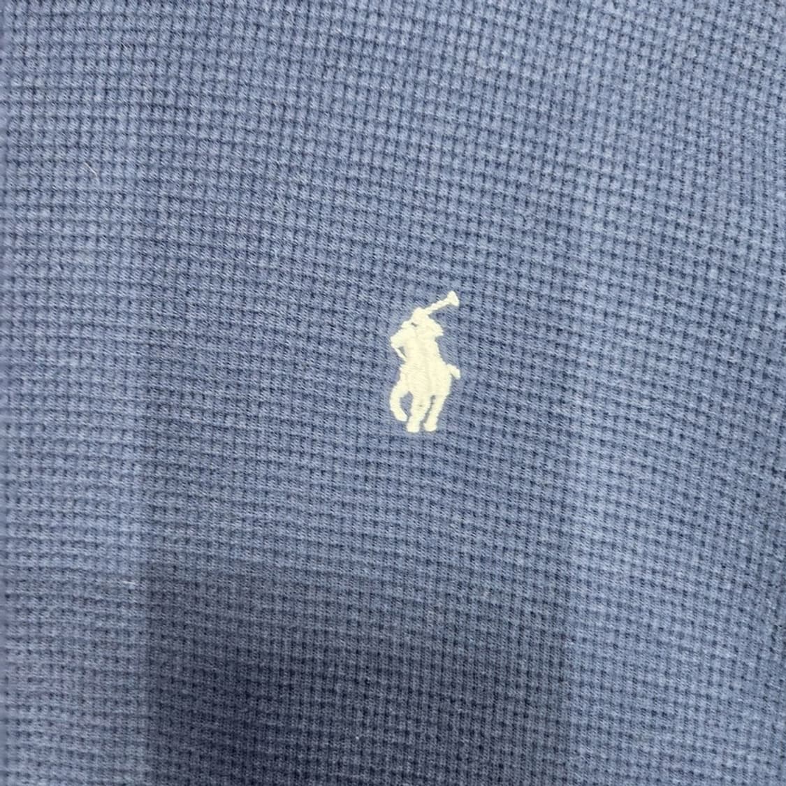 POLO RALPH LAUREN 와플 긴팔 티 Men XL/TG/XG 상품이미지4