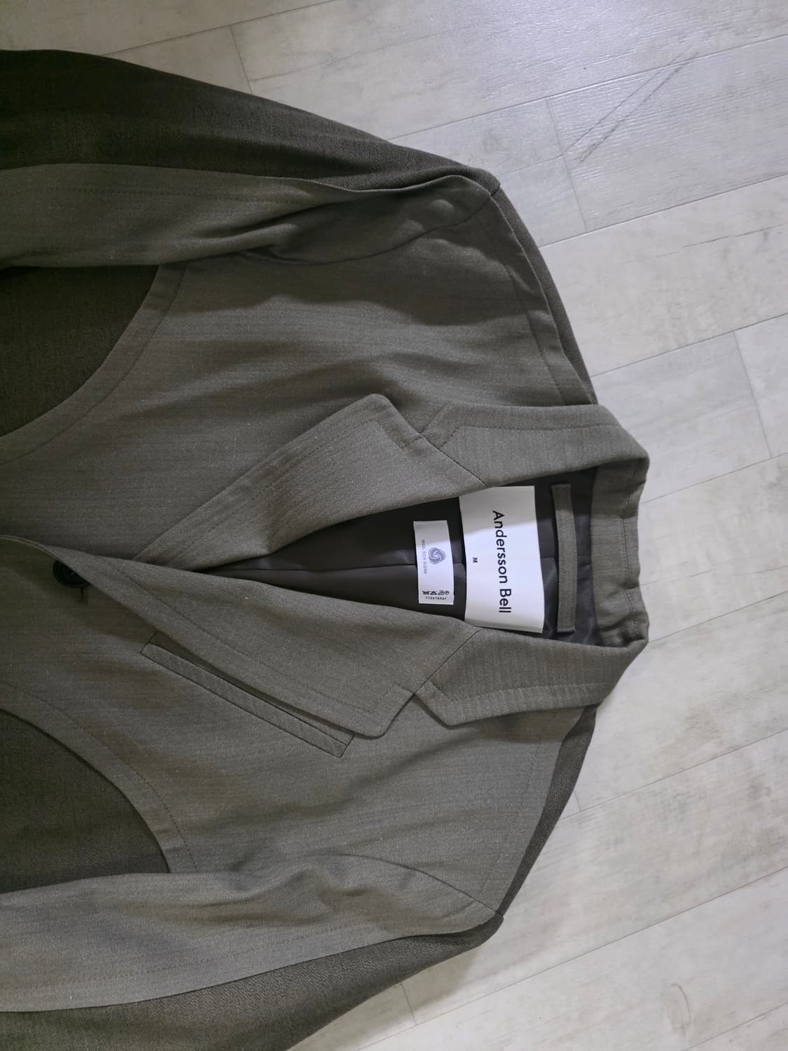 앤더슨벨 22토템 콘트라스트 자켓 M 상품이미지3