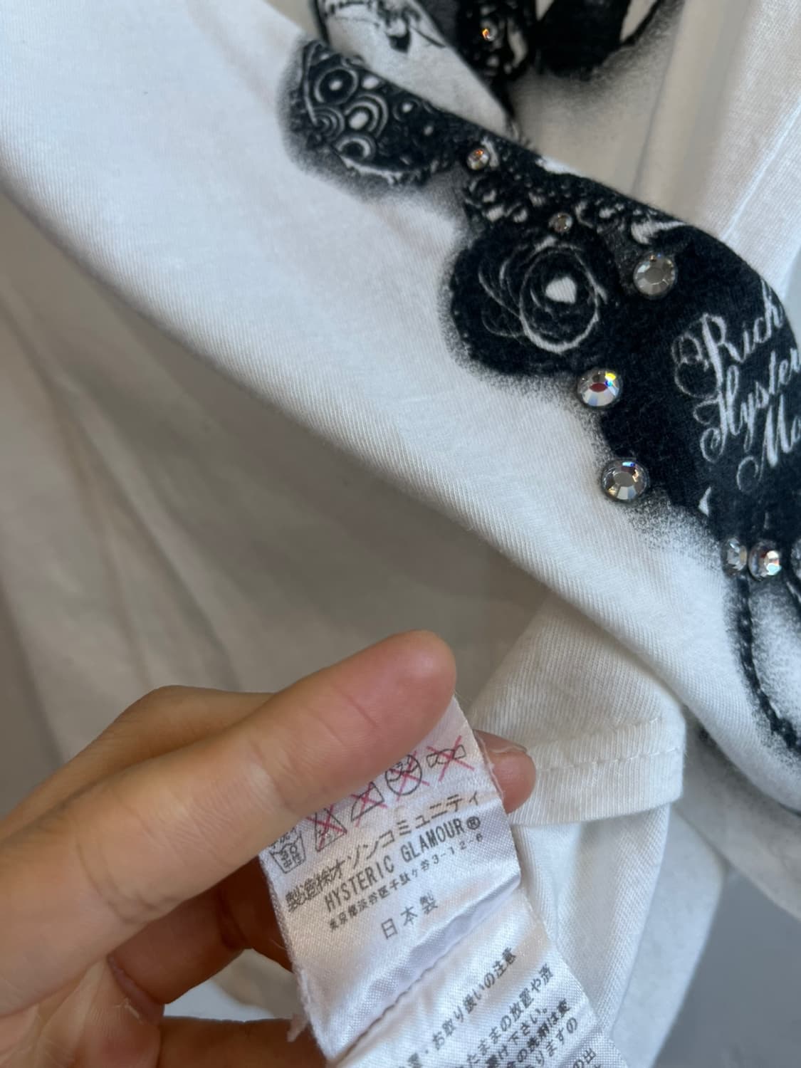 히스테릭글래머 캣 우먼 반팔 티셔츠  상품이미지6