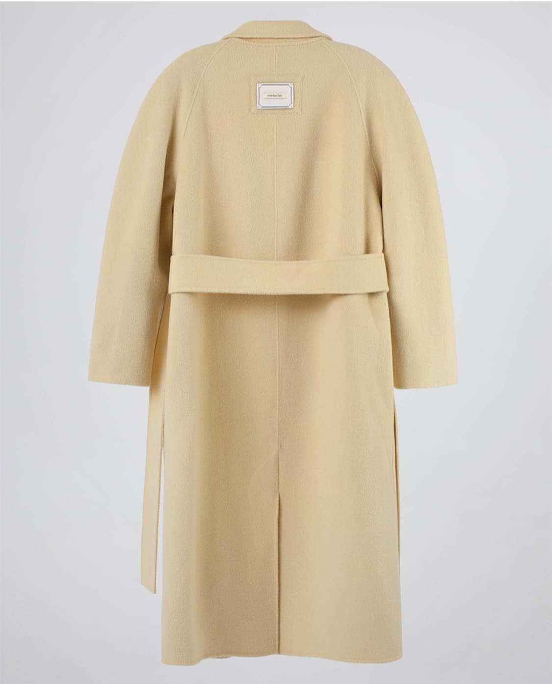 오버듀플레어 overdue flair 핸드메이드 울코트 버터 상품이미지3