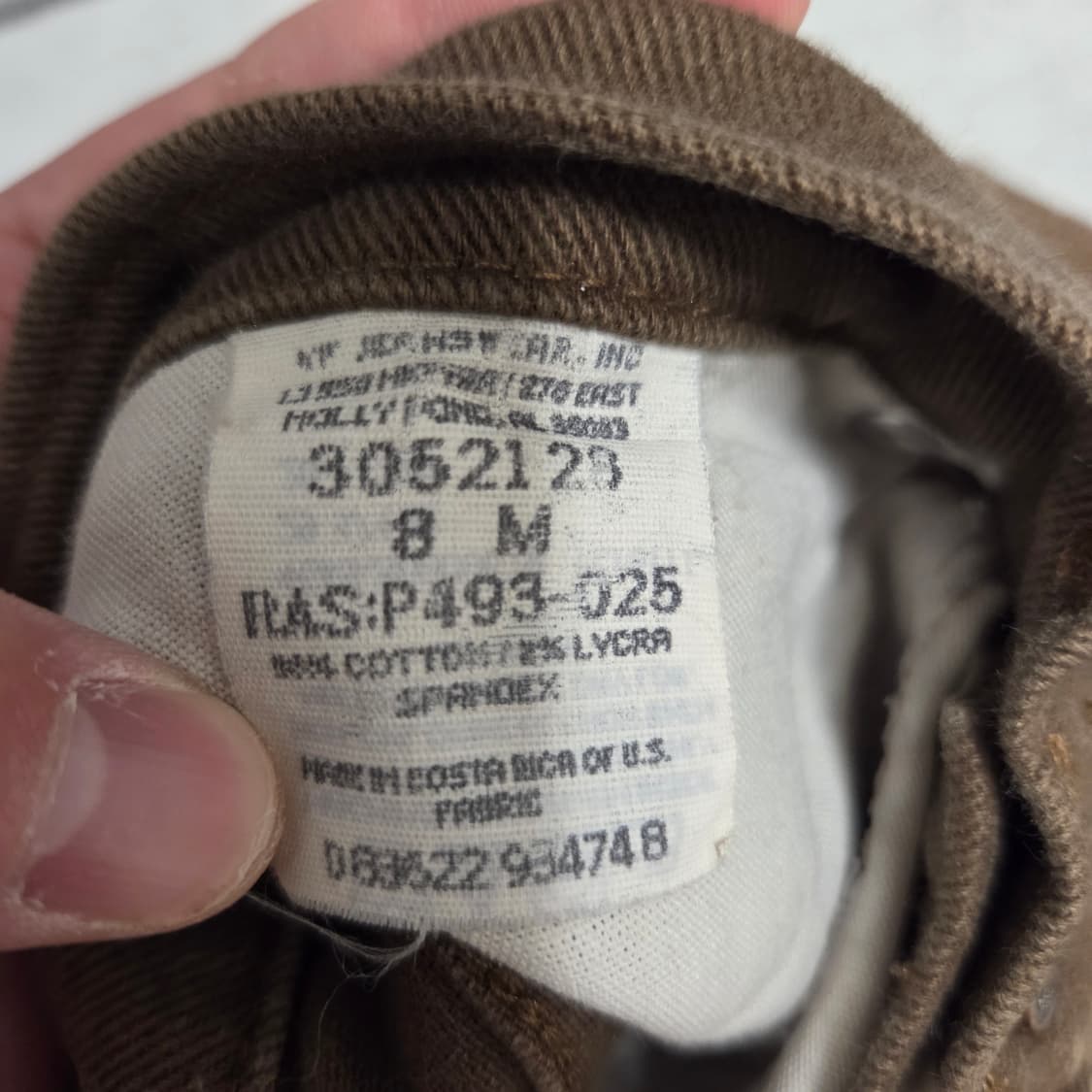 Lee 빈티지 코튼팬츠 26-27 상품이미지5