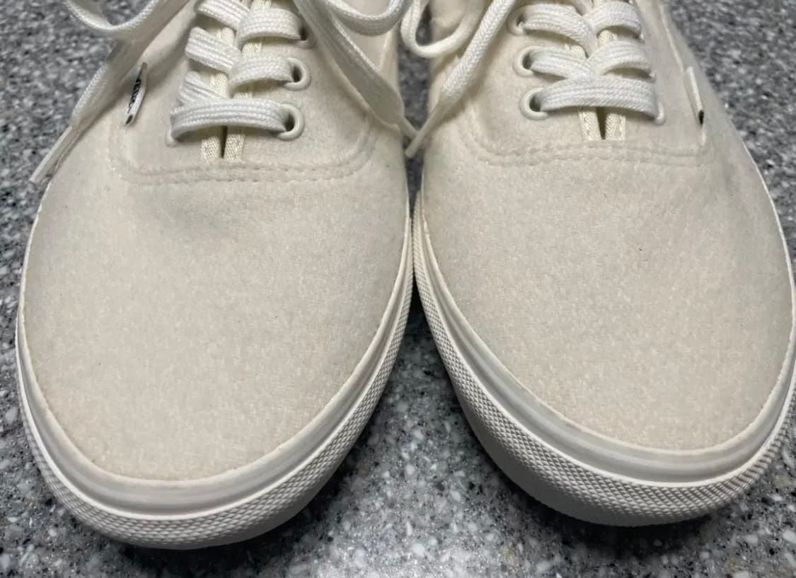 반스 어센틱 펠트 화이트 사이즈 280 상품이미지3