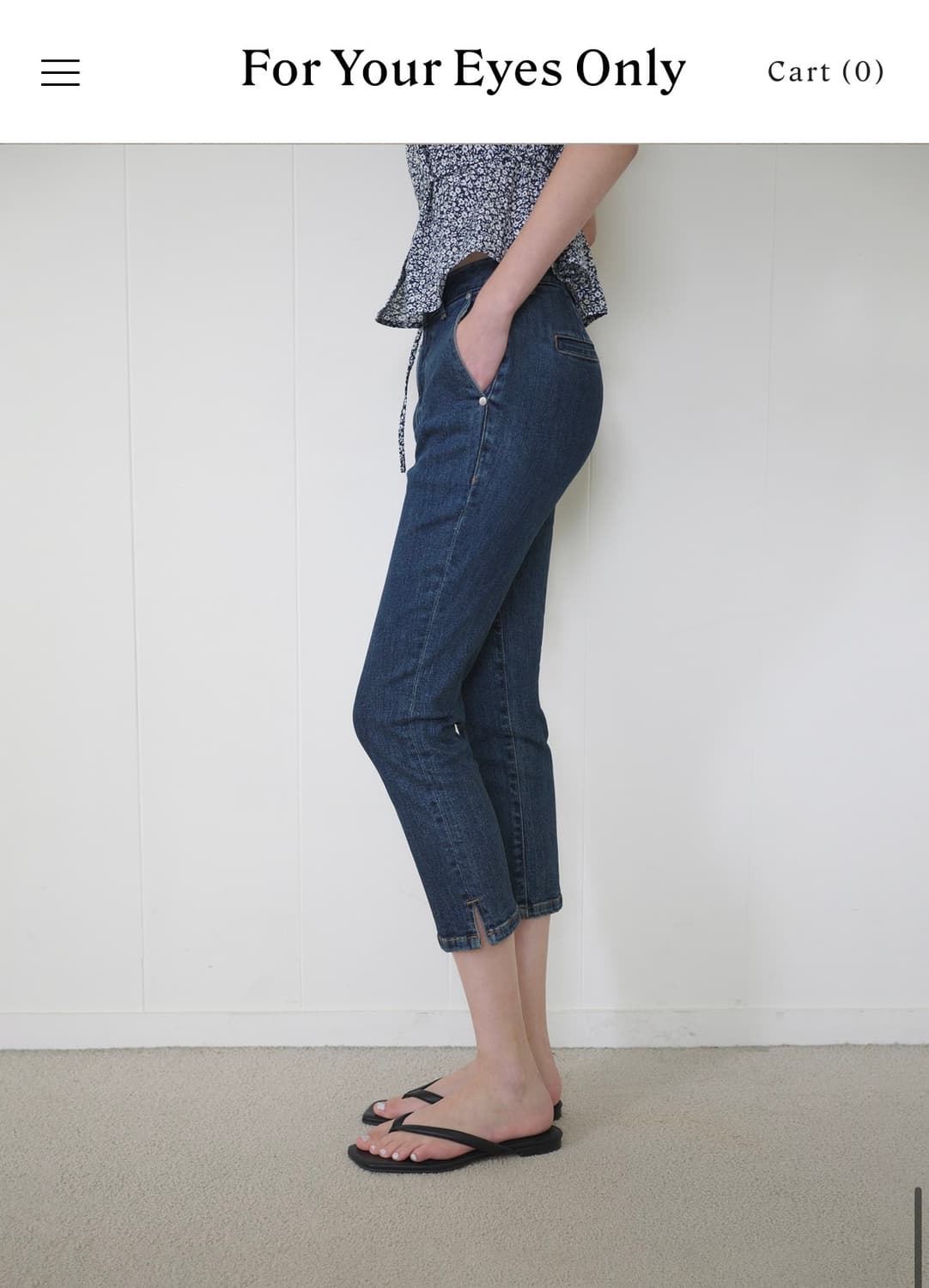 포유온 카프리팬츠 Clea Capri pants(36) 상품이미지2