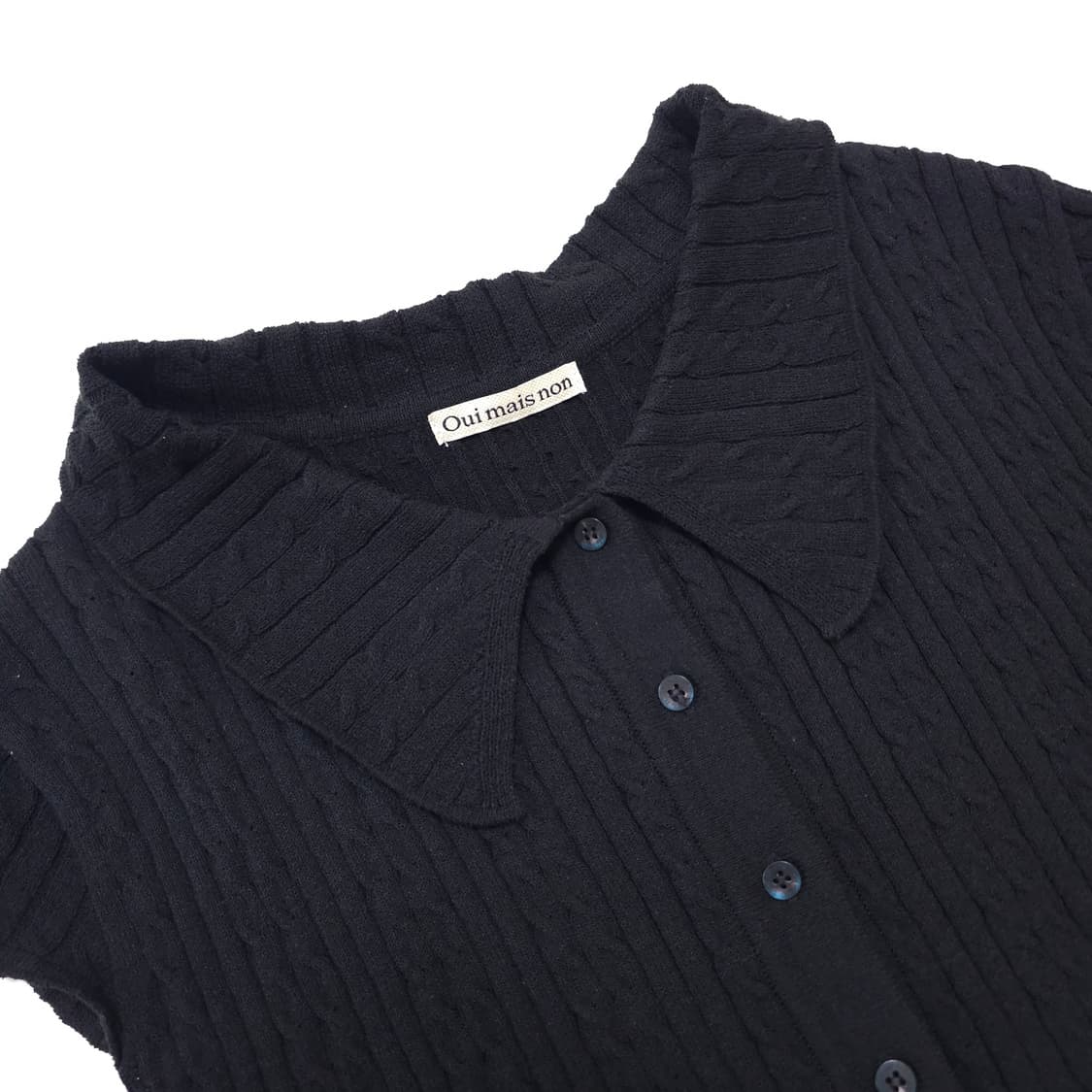 위메농 데이지 코튼 니트 상품이미지3