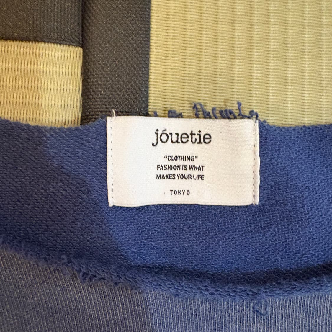 JOUETIE 와이드넥 컷오프 스웻셔츠 상품이미지5