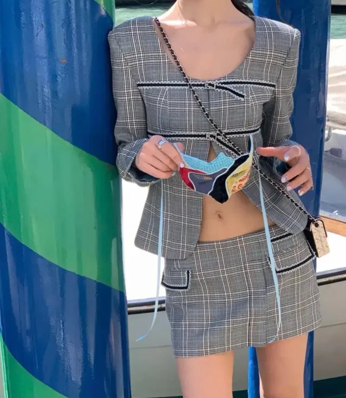 서쿠키 블루 자켓s 상품이미지1