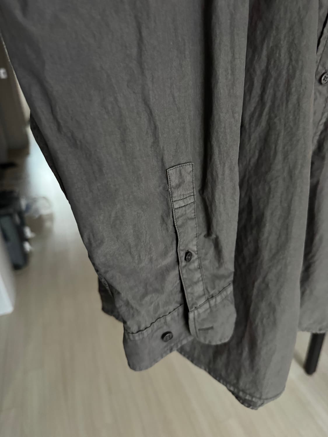 [MUSINSA STANDARD]무신사스탠다드 캐주얼 셔츠_차콜(xxl) 상품이미지4